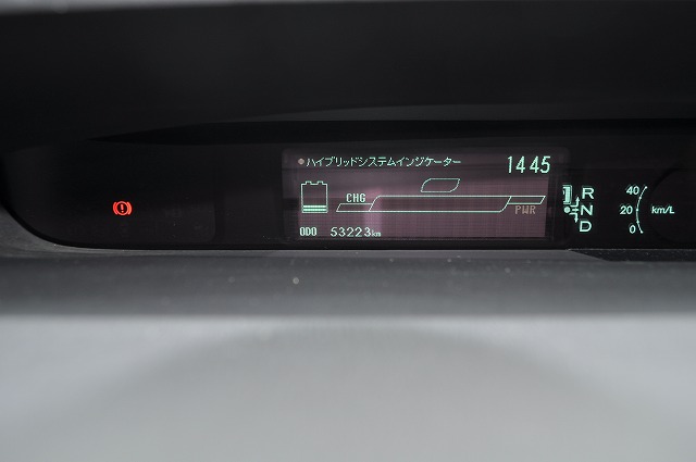 トヨタ　プリウス　S-LEDエディション　ガンメタ