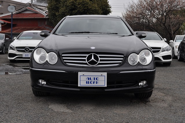 メルセデス．ベンツCLK240 黒の中古車販売情報 | 神奈川県伊勢原市に 