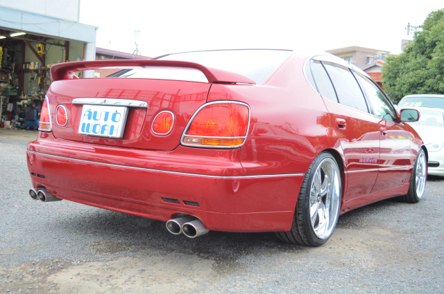 トヨタ アリスト VベルテックED フルエアロ 車高調 4本出し 
