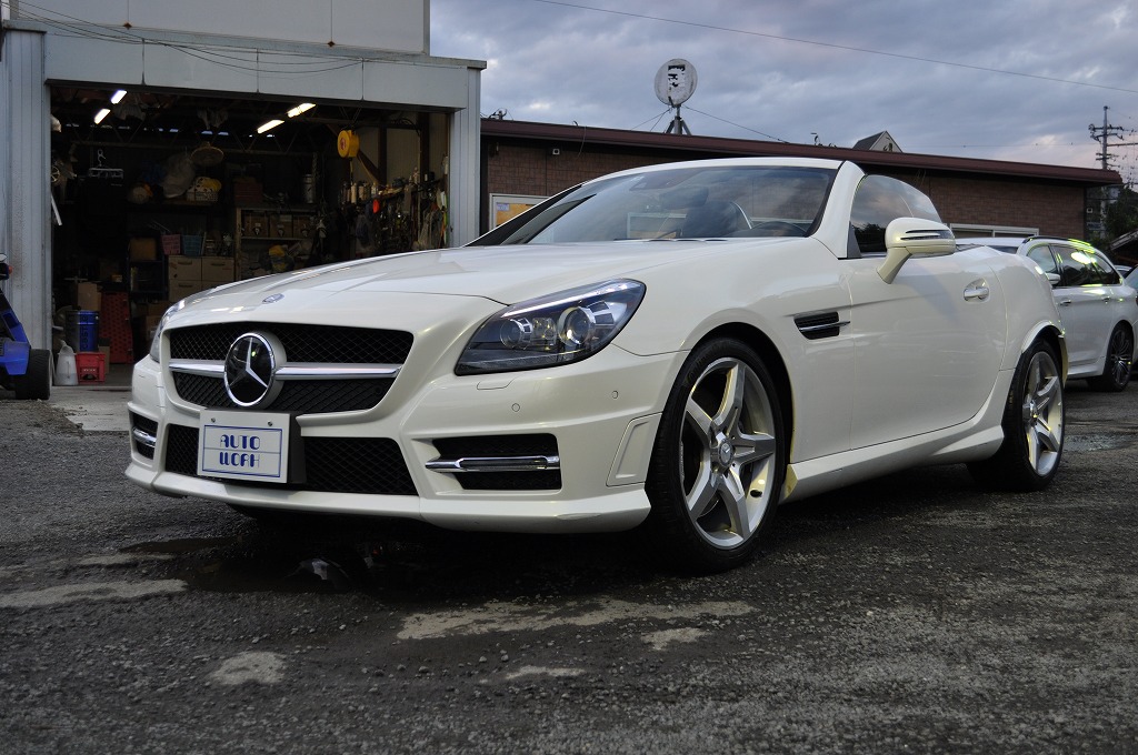 M.B SLK350 AMGスポーツパッケージ　左ハンドル　パール