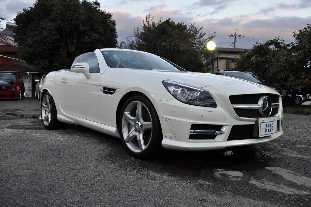 M.B SLK350 AMGスポーツパッケージ　左ハンドル　パール