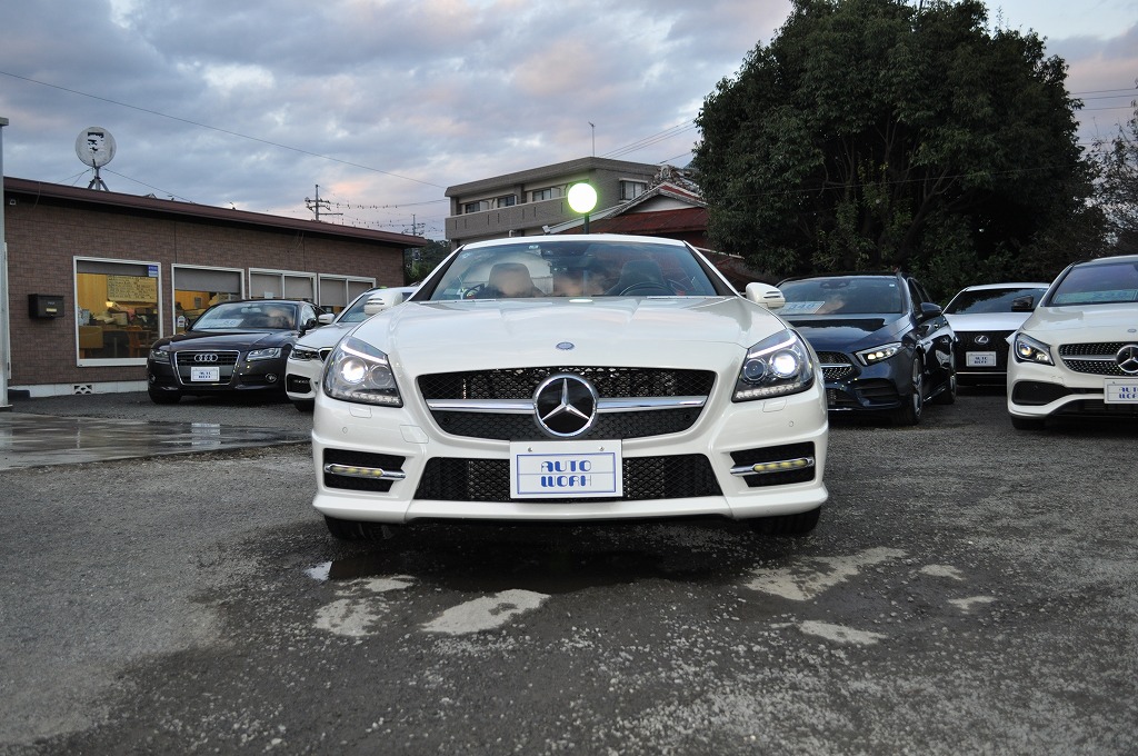 M.B SLK350 AMGスポーツパッケージ　左ハンドル　パール