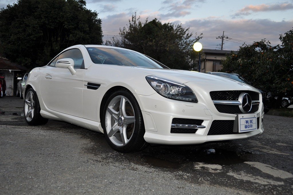 M.B SLK350 AMGスポーツパッケージ　左ハンドル　パール