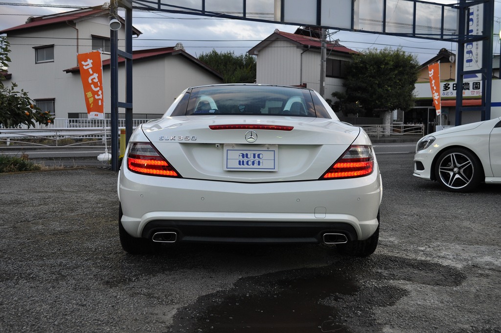 M.B SLK350 AMGスポーツパッケージ　左ハンドル　パール